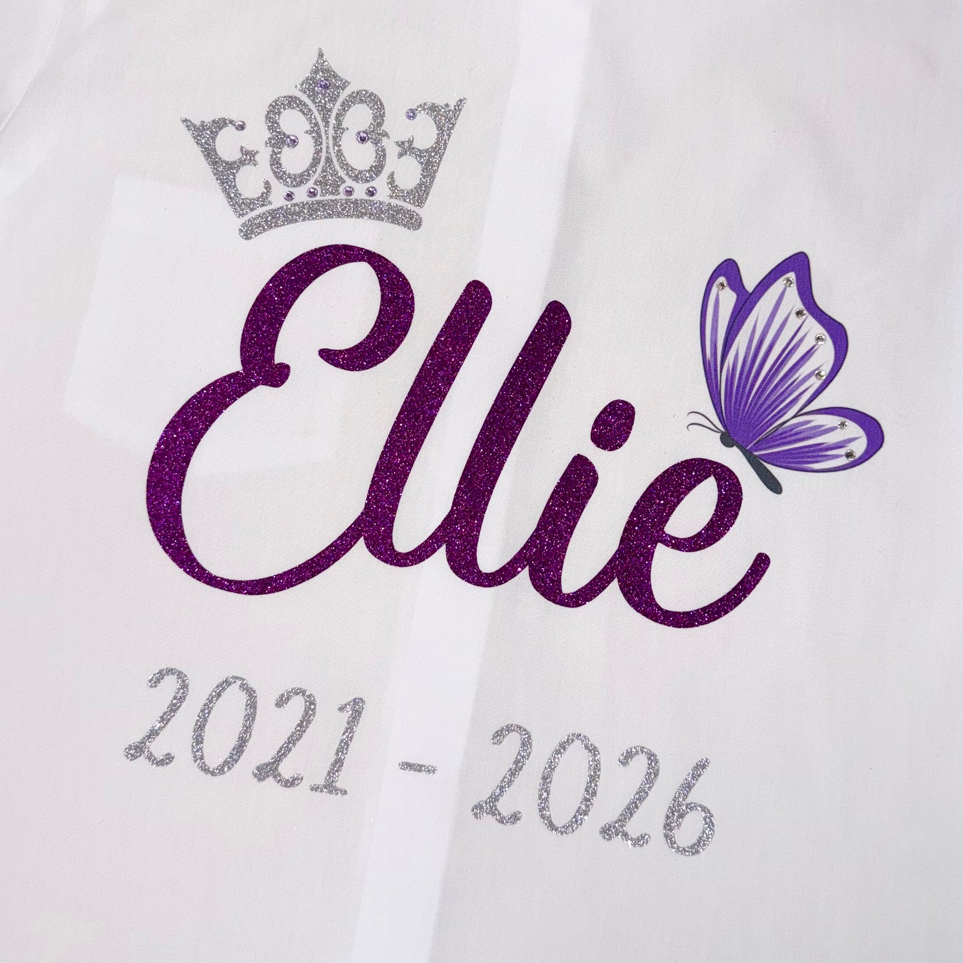 Crown Butterfly Custom Leavers Shirt | Personalised UK