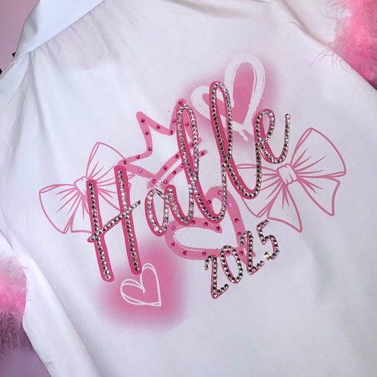 CRYSTAL SPRAY PAINT BOW