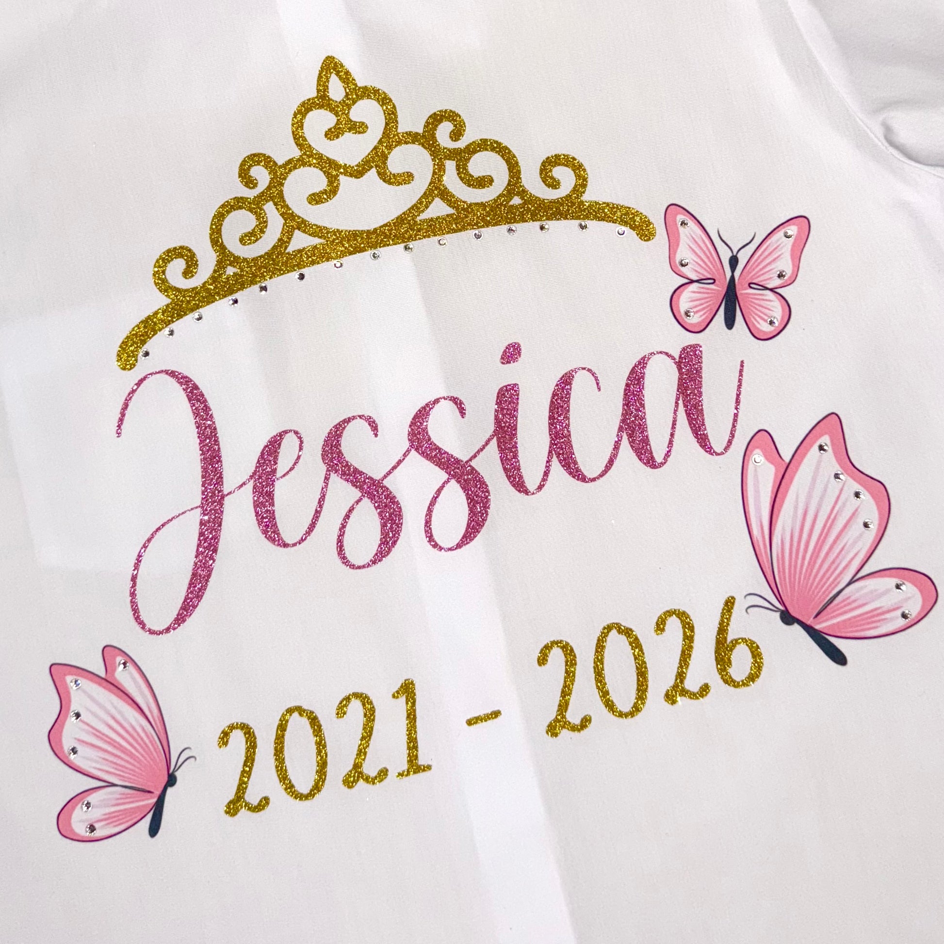 2026 Princess Leavers Shirt | Custom School Leavers UK