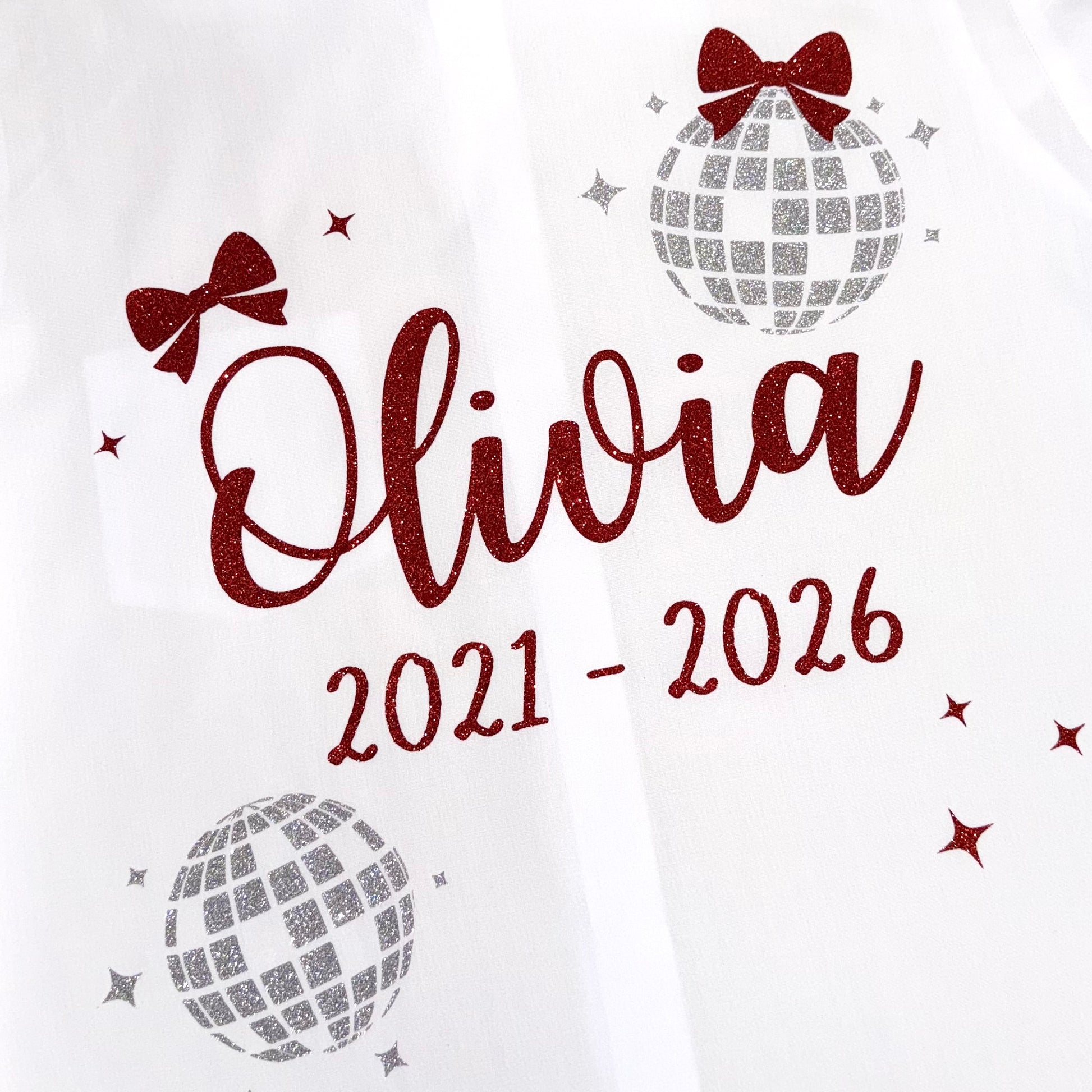Disco Ball Leavers Shirt | Personalised School Leavers Shirts
