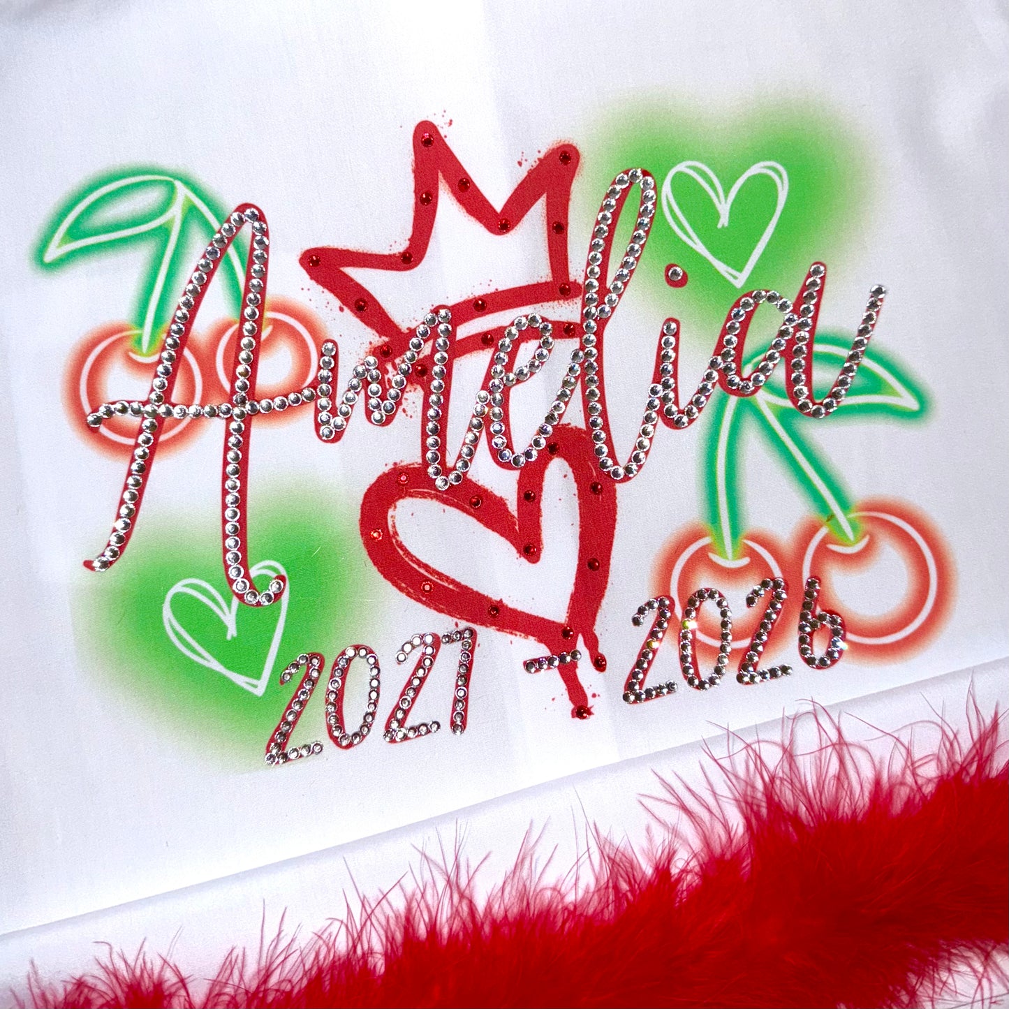 CRYSTAL SPRAY PAINT CHERRY