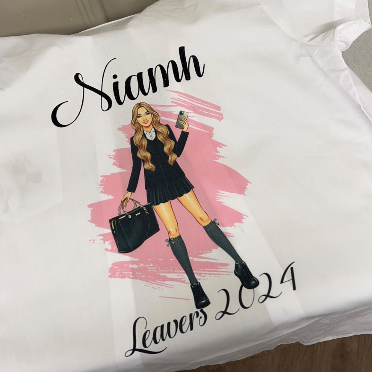 CUSTOM DOLL LEAVERS SHIRT